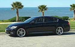photo 3 Lexus GS 300 custom wheels Work  Gnosis GS-2 20x8.5, ET +38, tire size 245/30 R20. 20x10.0 ET+45 275/30 R20