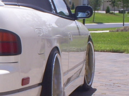 photo 2 Nissan S13 custom wheels Work Wheels Stitch Evolution 18x9.0, ET +16, tire size 225/40 R18. 18x10.0 ET+11 225/40 R18