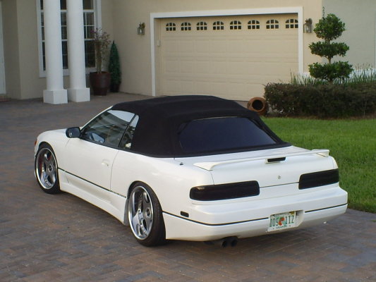 photo 3 Nissan S13 custom wheels Work Wheels Stitch Evolution 18x9.0, ET +16, tire size 225/40 R18. 18x10.0 ET+11 225/40 R18
