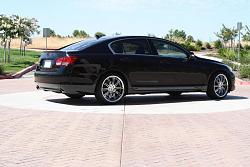 photo 2 Lexus GS 350 custom wheels Axis EXE 19x8.5, ET +36, tire size 245/35 R19. 19x9.5 ET+40 275/30 R19