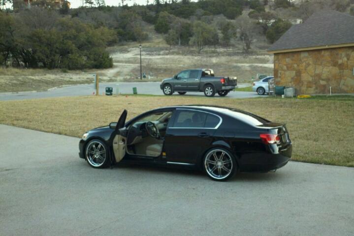 photo 1 Lexus GS 350 custom wheels Work Varianza T1S 20x9.0, ET +32, tire size 245/35 R20. 20x10.0 ET+38 275/30 R20