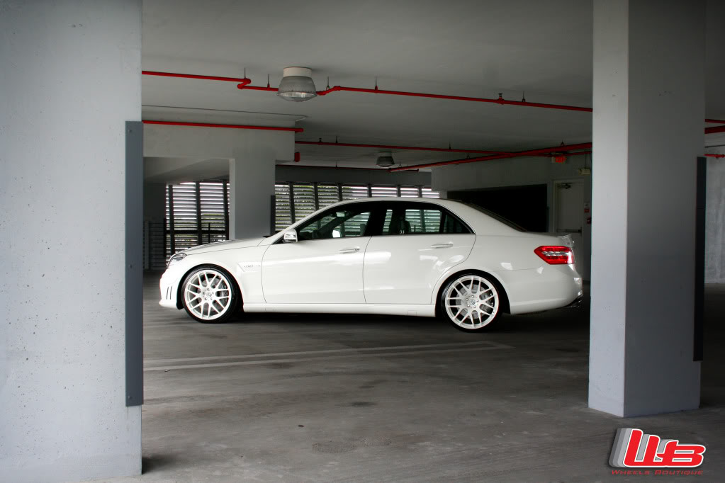photo 7 Mercedes-Benz E-Class custom wheels HRE P40 20x9.5, ET , tire size 255/30 R20. 20x10.5 ET 285/25 R20
