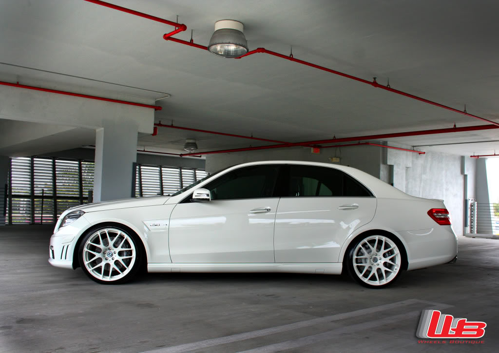 photo 2 Mercedes-Benz E-Class custom wheels HRE P40 20x9.5, ET , tire size 255/30 R20. 20x10.5 ET 285/25 R20