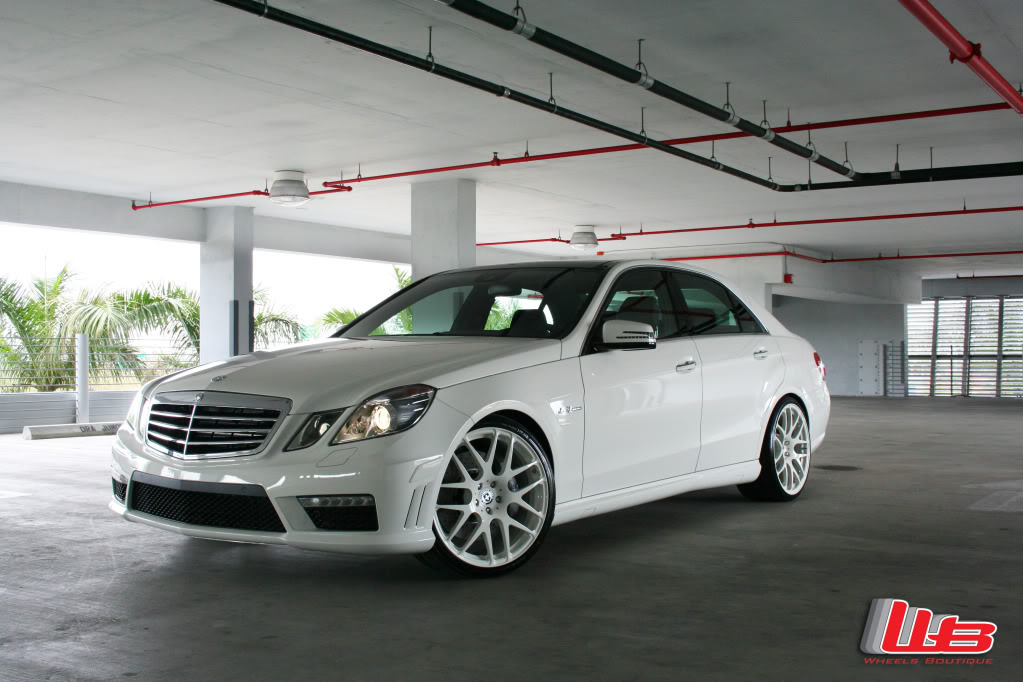 photo 5 Mercedes-Benz E-Class custom wheels HRE P40 20x9.5, ET , tire size 255/30 R20. 20x10.5 ET 285/25 R20