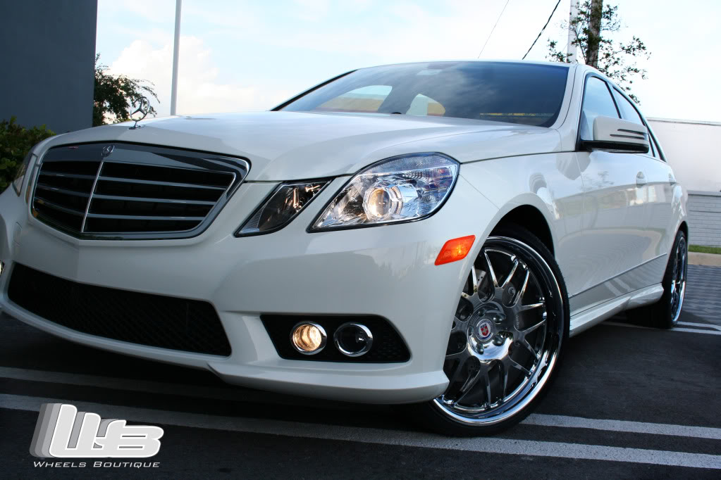 photo 2 Mercedes-Benz E-Class custom wheels HRE 890R 20x9.0, ET , tire size 245/30 R20. 20x10.5 ET 285/25 R20