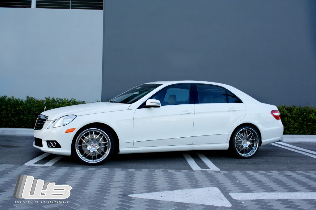 photo 3 Mercedes-Benz E-Class custom wheels HRE 890R 20x9.0, ET , tire size 245/30 R20. 20x10.5 ET 285/25 R20