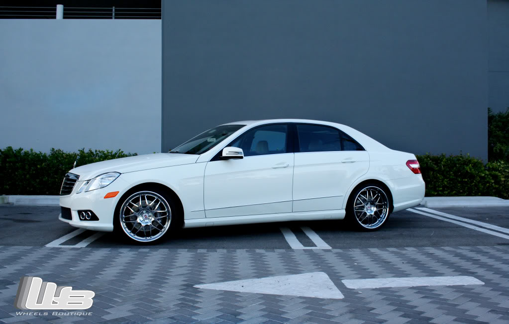 photo 6 Mercedes-Benz E-Class custom wheels HRE 890R 20x9.0, ET , tire size 245/30 R20. 20x10.5 ET 285/25 R20