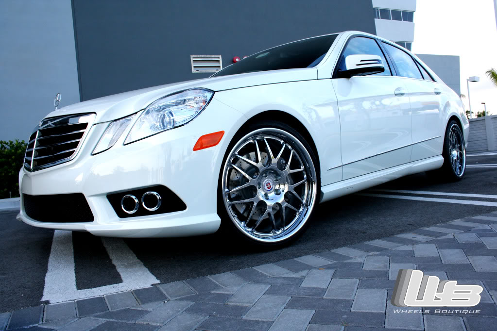 photo 7 Mercedes-Benz E-Class custom wheels HRE 890R 20x9.0, ET , tire size 245/30 R20. 20x10.5 ET 285/25 R20