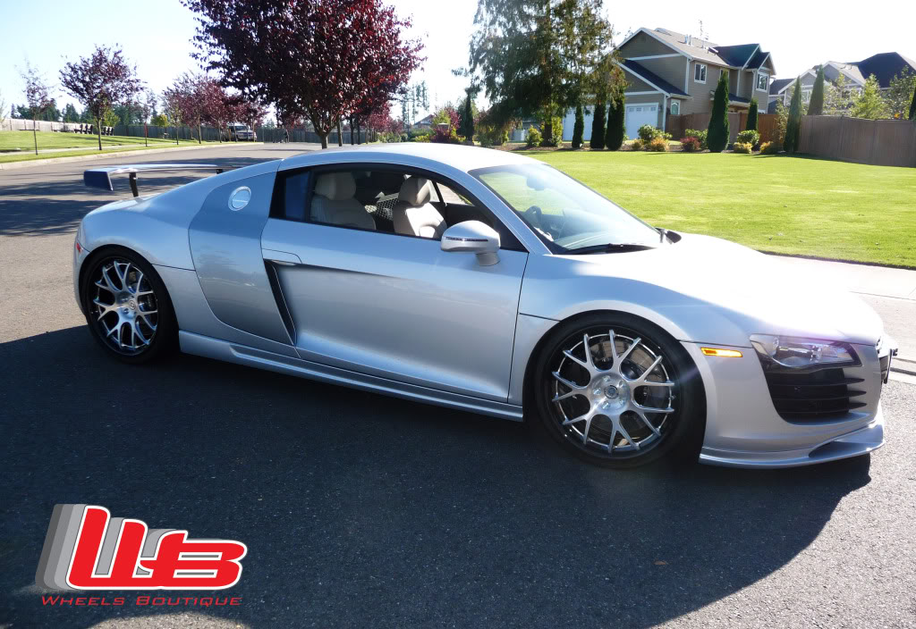 photo 2 Audi R8 custom wheels HRE CF40 20x9.0, ET , tire size 245/30 R20. 20x10.5 ET 315/25 R20