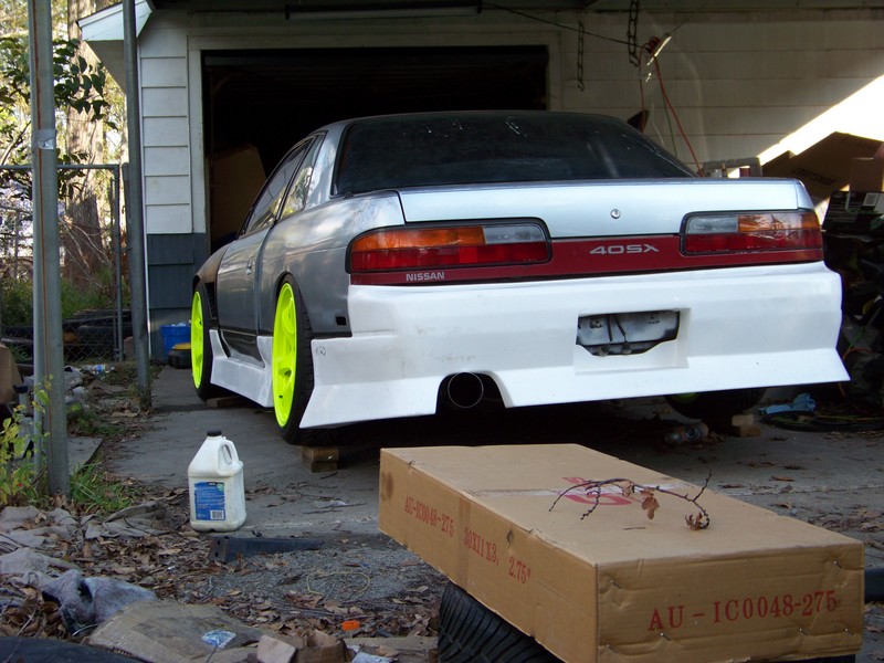 photo 4 Nissan S13 custom wheels Rays Engineering Gram Lights 57D 18x9.5, ET +12, tire size 235/40 R18. 18x9.5 ET+12 