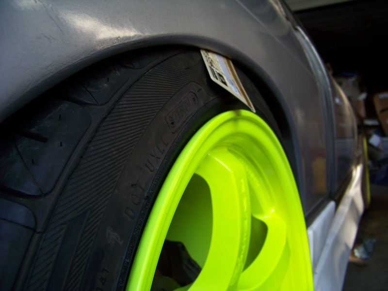 photo 5 Nissan S13 custom wheels Rays Engineering Gram Lights 57D 18x9.5, ET +12, tire size 235/40 R18. 18x9.5 ET+12 