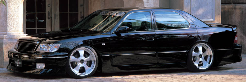 photo 1 Lexus LS 400 custom wheels Fabulous Profound 20x9.0, ET +26, tire size 245/35 R20. 20x10.5 ET+30 285/30 R20