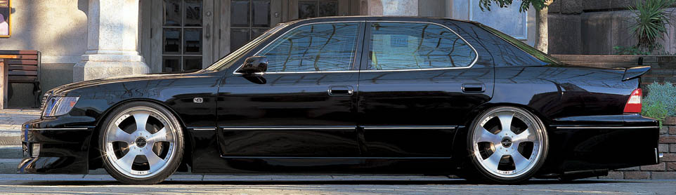 photo 2 Lexus LS 400 custom wheels Fabulous Profound 20x9.0, ET +26, tire size 245/35 R20. 20x10.5 ET+30 285/30 R20