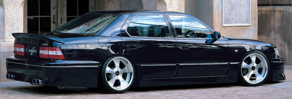 photo 3 Lexus LS 400 custom wheels Fabulous Profound 20x9.0, ET +26, tire size 245/35 R20. 20x10.5 ET+30 285/30 R20