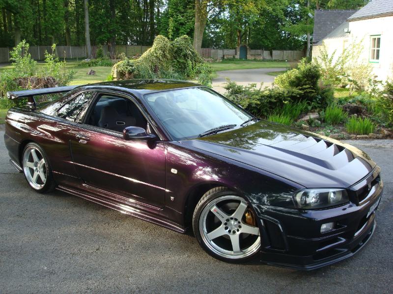 photo 2 Nissan R31-R34 Skyline GT-R custom wheels Rays Engineering Nismo LM GT4 19x9.5, ET +12, tire size 275/30 R19. x ET 