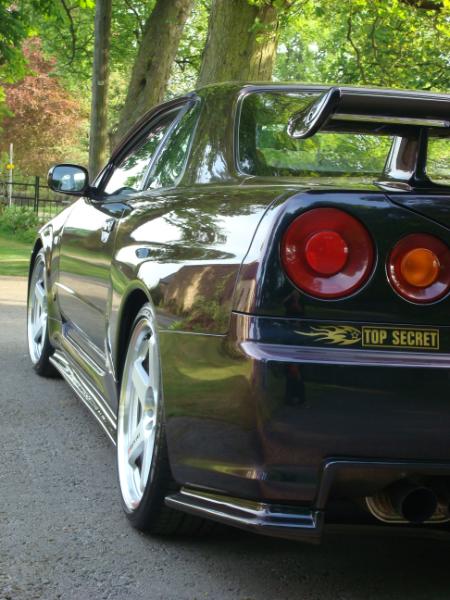 photo 4 Nissan R31-R34 Skyline GT-R custom wheels Rays Engineering Nismo LM GT4 19x9.5, ET +12, tire size 275/30 R19. x ET 