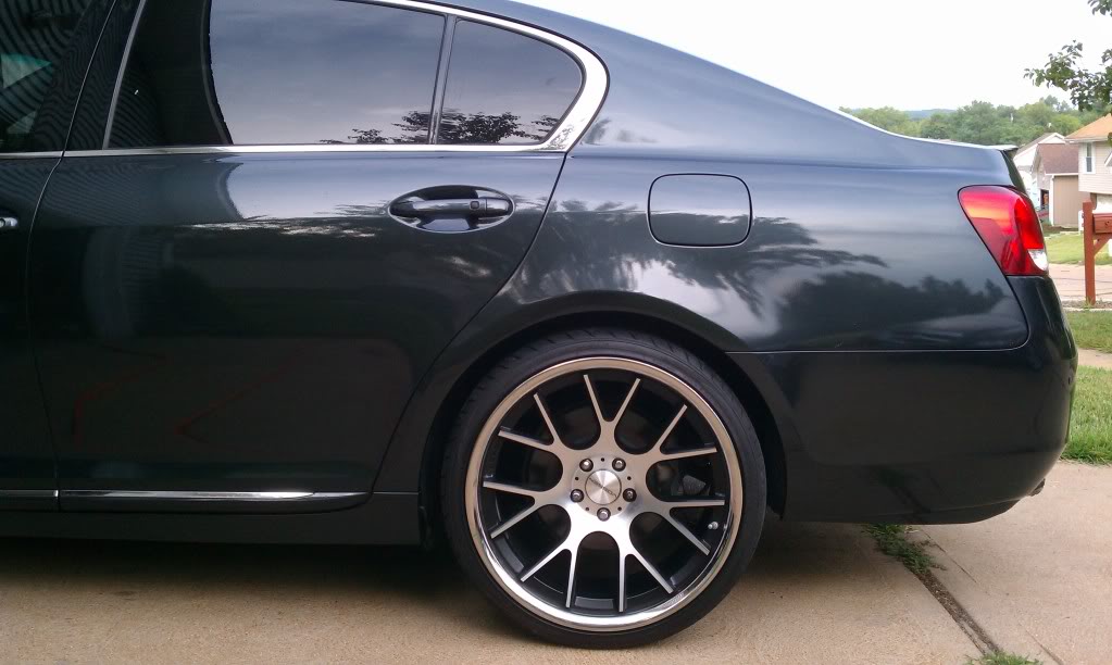 photo 2 Lexus GS 460 custom wheels Vossen  20x9.0, ET +25, tire size 255/30 R20. 20x10.5 ET+30 295/20 R20
