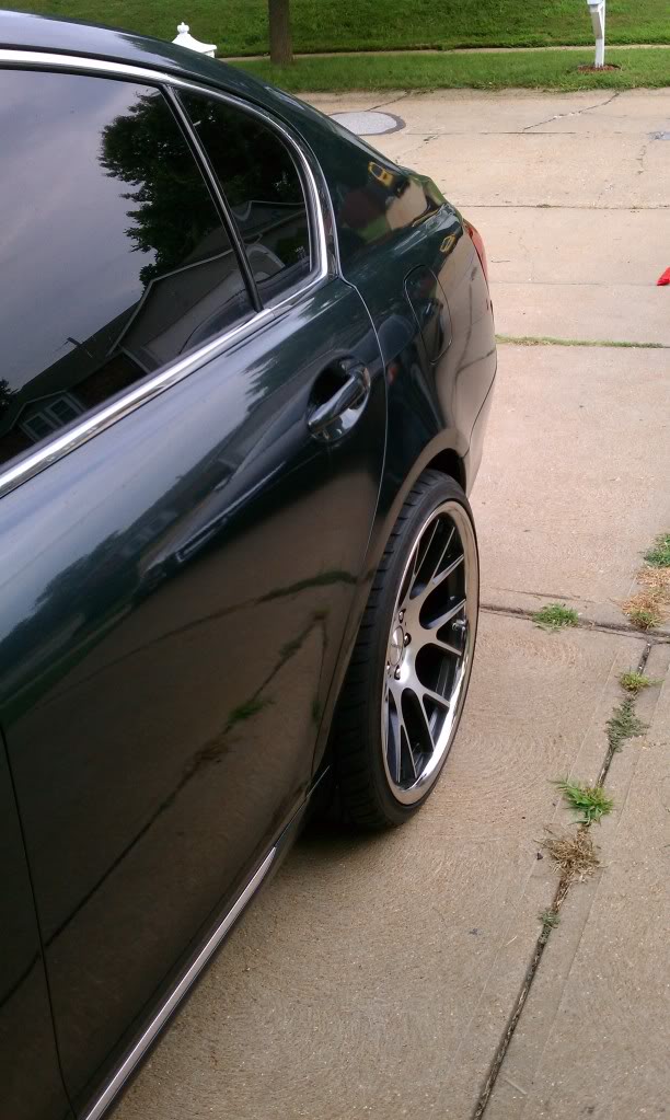 photo 4 Lexus GS 460 custom wheels Vossen  20x9.0, ET +25, tire size 255/30 R20. 20x10.5 ET+30 295/20 R20