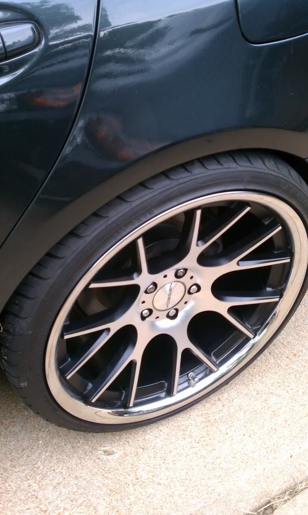 photo 1 Lexus GS 460 custom wheels Vossen  20x9.0, ET +25, tire size 255/30 R20. 20x10.5 ET+30 295/20 R20