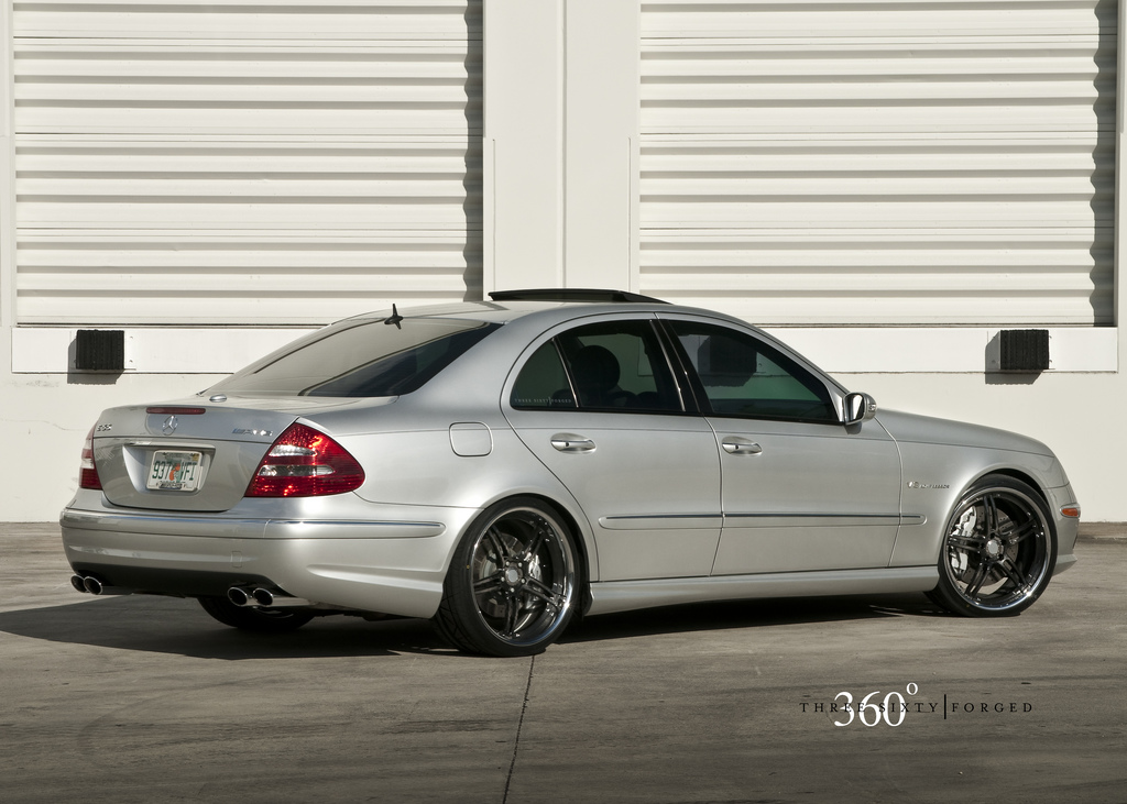 photo 4 Mercedes-Benz E-Class custom wheels 360 Forged CF5ive 20x9.0, ET , tire size X R20. 20x10.5 ET 