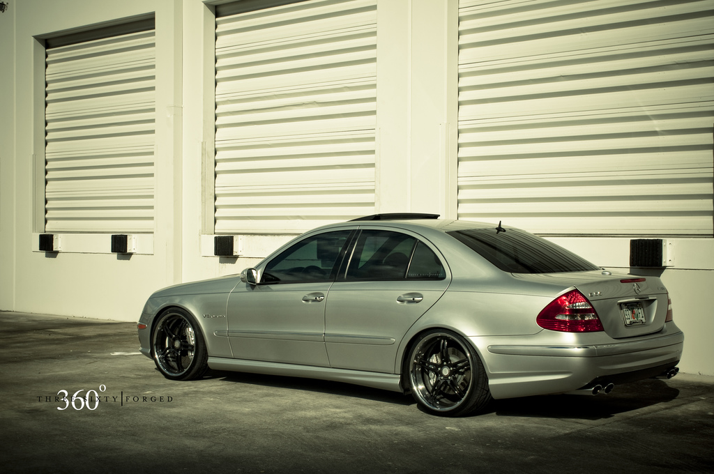 photo 5 Mercedes-Benz E-Class custom wheels 360 Forged CF5ive 20x9.0, ET , tire size X R20. 20x10.5 ET 