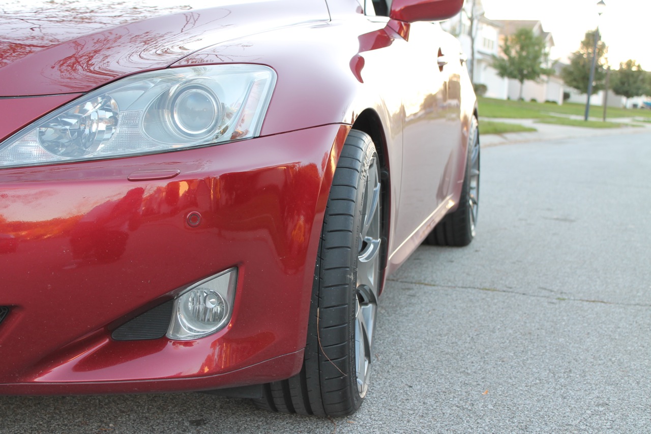 photo 4 Lexus IS 350 custom wheels Forgestar CF5V 19x8.5, ET +30, tire size 225/35 R19. 19x10.0 ET+38 265/35 R19