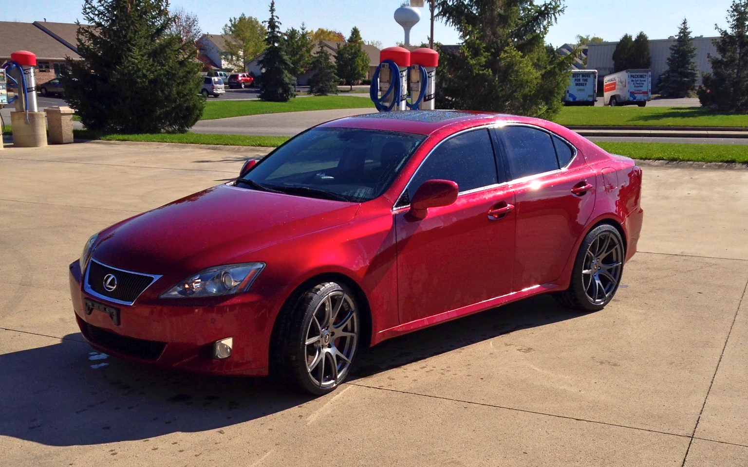 photo 1 Lexus IS 350 custom wheels Forgestar CF5V 19x8.5, ET +30, tire size 225/35 R19. 19x10.0 ET+38 265/35 R19
