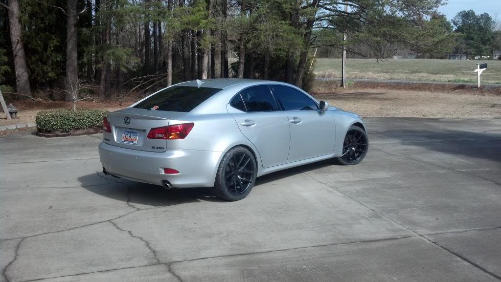 photo 2 Lexus IS 350 custom wheels Niche Targa 19x8.5, ET +35, tire size 235/35 R19. 19x9.5 ET+35 275/35 R19