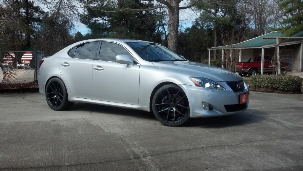 photo 1 Lexus IS 350 custom wheels Niche Targa 19x8.5, ET +35, tire size 235/35 R19. 19x9.5 ET+35 275/35 R19