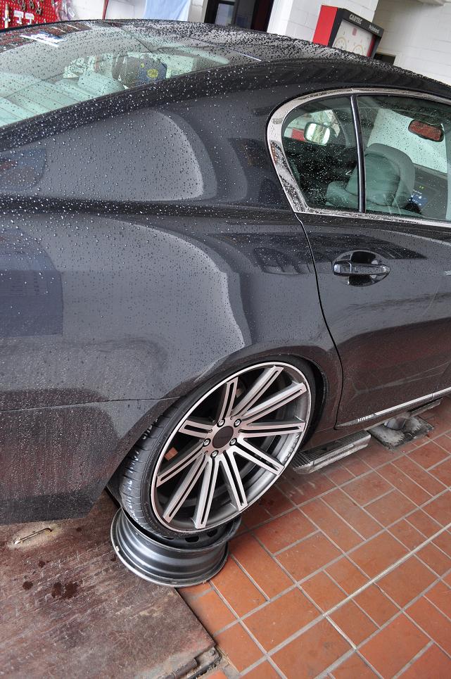 photo 5 Lexus GS 450h custom wheels Vossen CV4 20x9.0, ET +38, tire size 235/30 R20. 20x10.5 ET+45 285/25 R20