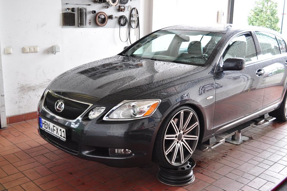 photo 1 Lexus GS 450h custom wheels Vossen CV4 20x9.0, ET +38, tire size 235/30 R20. 20x10.5 ET+45 285/25 R20