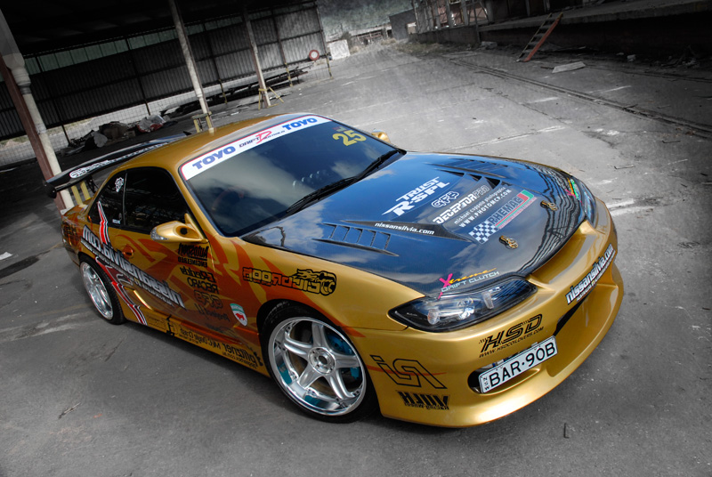 photo 1 Nissan S14 custom wheels Rays Engineering Volk Racing GT-C Face 2 18x9.0, ET +5, tire size 225/40 R18. 18x10.0 ET+5 235/40 R18