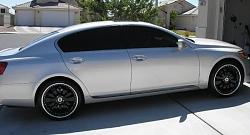 photo 2 Lexus GS 400 custom wheels Asanti AF119B 20x8.5, ET , tire size X R20. 20x10.0 ET