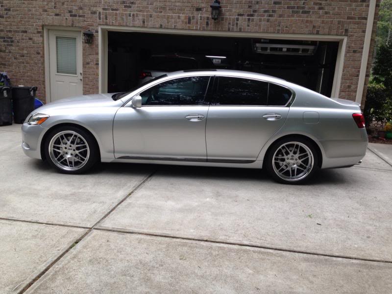 photo 1 Lexus GS 430 custom wheels Forgestar  F14F  19x8.5, ET +35, tire size 245/35 R19. 19x10.0 ET+42 275/30 R19