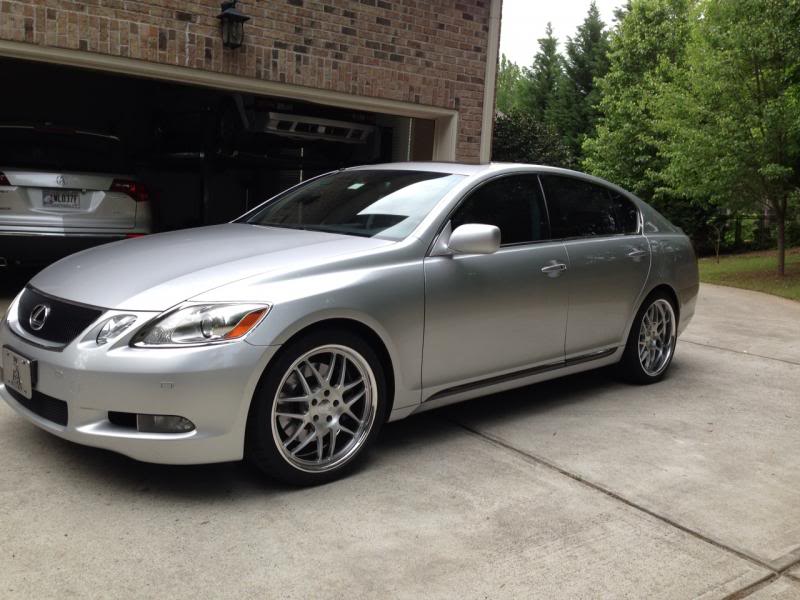 photo 2 Lexus GS 430 custom wheels Forgestar  F14F  19x8.5, ET +35, tire size 245/35 R19. 19x10.0 ET+42 275/30 R19