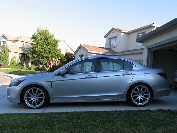 photo 3 Honda Accord custom wheels Falken RT-7M 18x9.0, ET +45, tire size 245/45 R18. 18x9.0 ET+35 