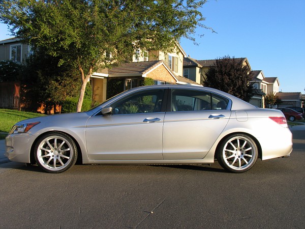 photo 5 Honda Accord custom wheels Falken RT-7M 18x9.0, ET +45, tire size 245/45 R18. 18x9.0 ET+35 