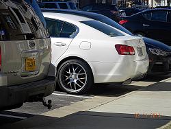 photo 4 Lexus GS 300 custom wheels American Racing  20x8.5, ET , tire size 245/35 R20. 20x10.5 ET 275/30 R20