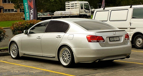 photo 1 Lexus GS 430 custom wheels BBS LM 18x8.0, ET +35, tire size X R18. 18x9.0 ET+35 