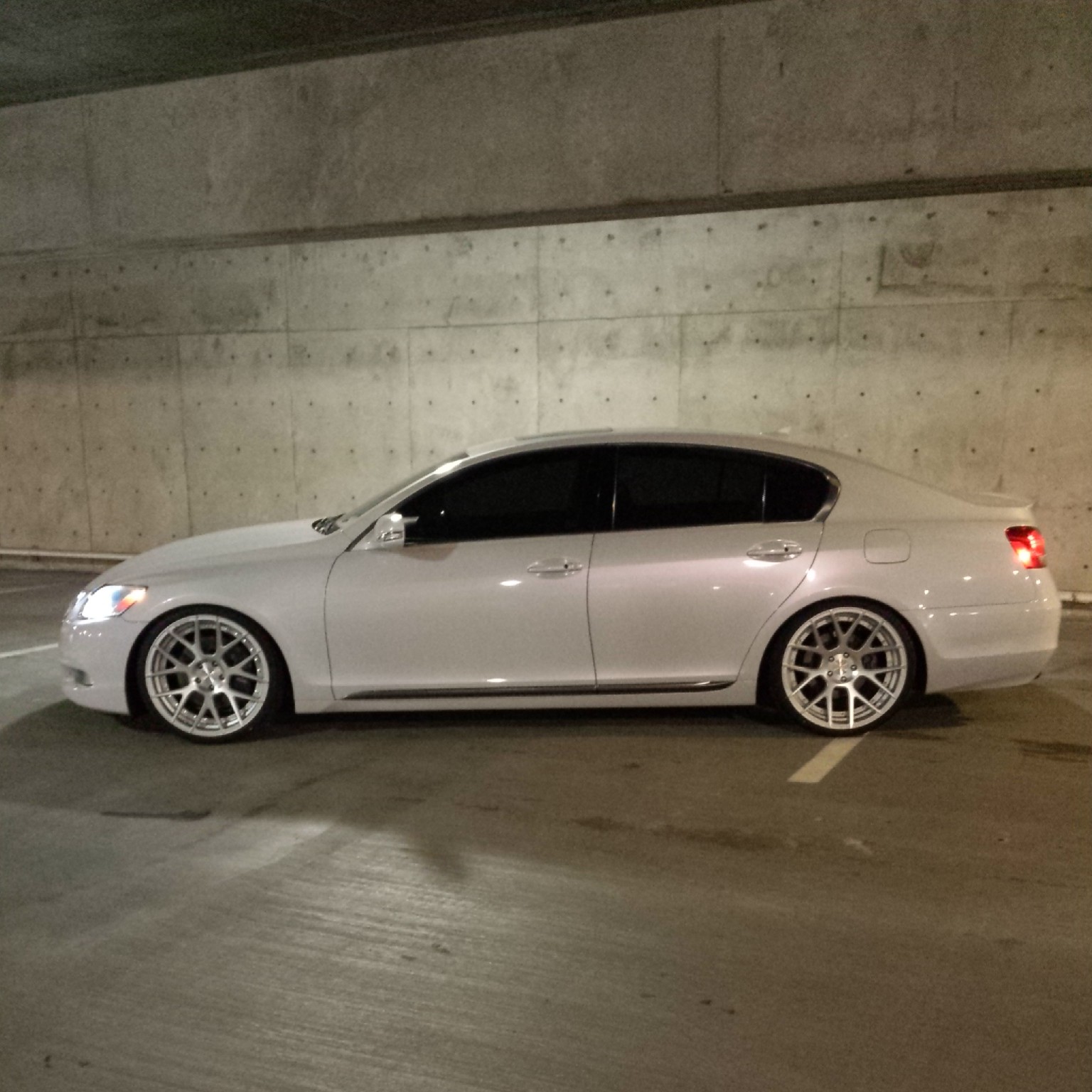 photo 1 Lexus GS 460 custom wheels Stance SC-8 20x9.0, ET +32, tire size 245/30 R20. 20x10.5 ET+45 285/25 R20
