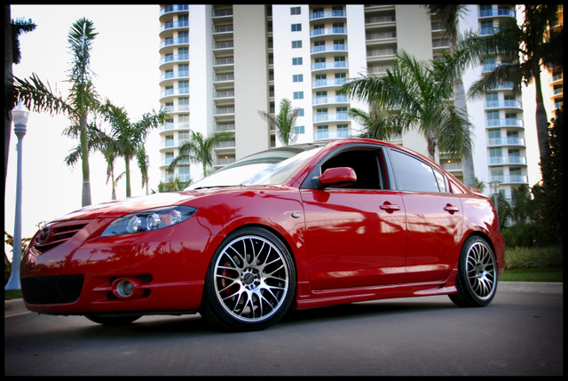 photo 2 Mazda Mazda3 custom wheels Tenzo Type M 18x8.0, ET +45, tire size 225/40 R18. x ET 