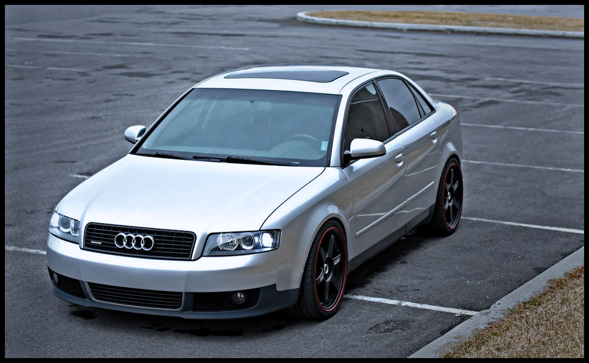 photo 1 Audi A4 custom wheels Volk Racing TE37 19x8.5, ET +33, tire size 245/35 R19. 19x8.5 ET+29 