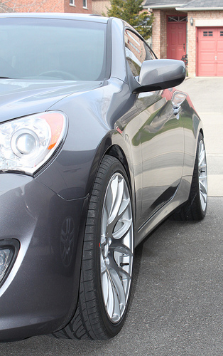 photo 1 Hyundai Genesis custom wheels   19x8.5, ET +15, tire size 245/35 R19. 19x9.5 ET+20 275/35 R19