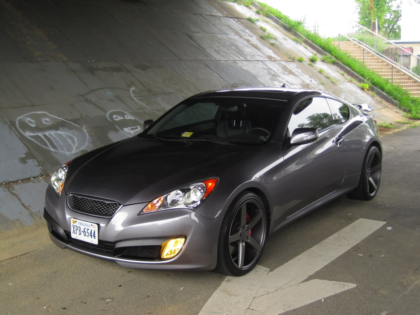 photo 1 Hyundai Genesis custom wheels Vossen VVS CV3 20x9.5, ET , tire size 245/35 R20. 20x10.5 ET 285/30 R20