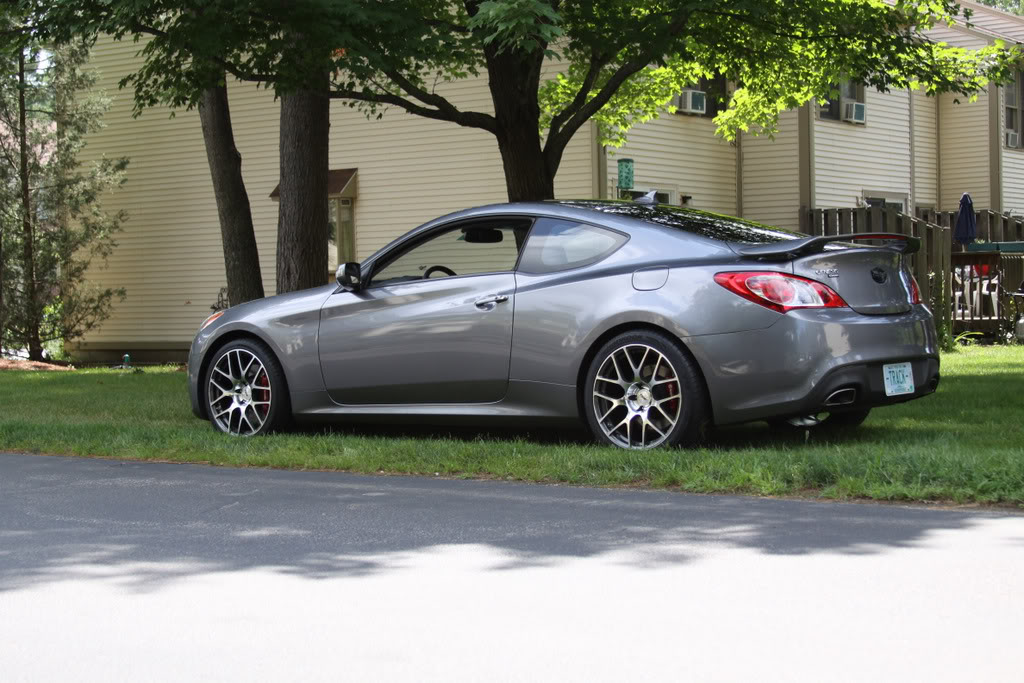 photo 1 Hyundai Genesis custom wheels   19x8.5, ET +20, tire size 245/35 R19. 19x10.5 ET+27 285/35 R19