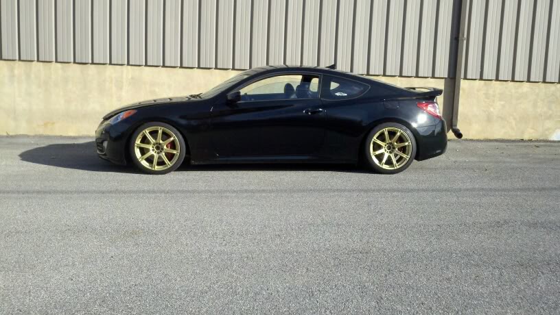 photo 1 Hyundai Genesis custom wheels Work 19x9.0, ET +25, tire size 245/ R19. 19x10.0 ET+20 275/ R19