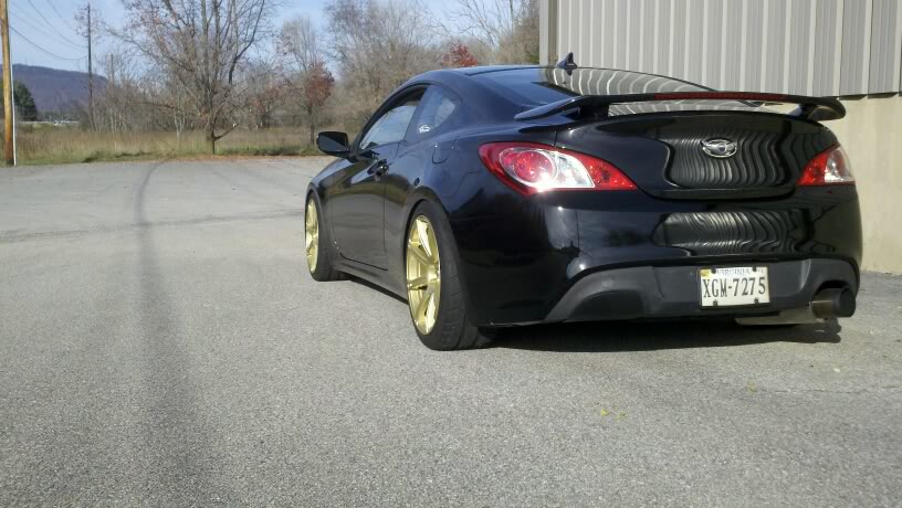 photo 2 Hyundai Genesis custom wheels Work 19x9.0, ET +25, tire size 245/ R19. 19x10.0 ET+20 275/ R19