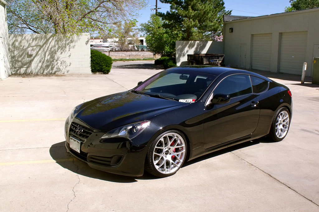 photo 1 Hyundai Genesis custom wheels   19x9.0, ET +25, tire size 245/35 R19. 19x9.0 ET+25 275/35 R19