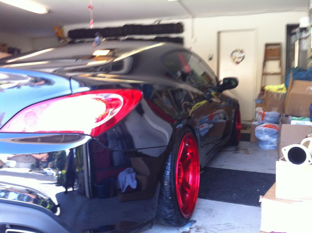 photo 1 Hyundai Genesis custom wheels 19x9.5, ET , tire size 245/35 R19. 19x10.5 ET 265/30 R19