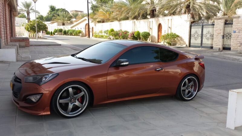 photo 1 Hyundai Genesis custom wheels Lenso D1R 20x8.5, ET +35, tire size 245/30 R20. 20x10.0 ET+35 275/30 R20